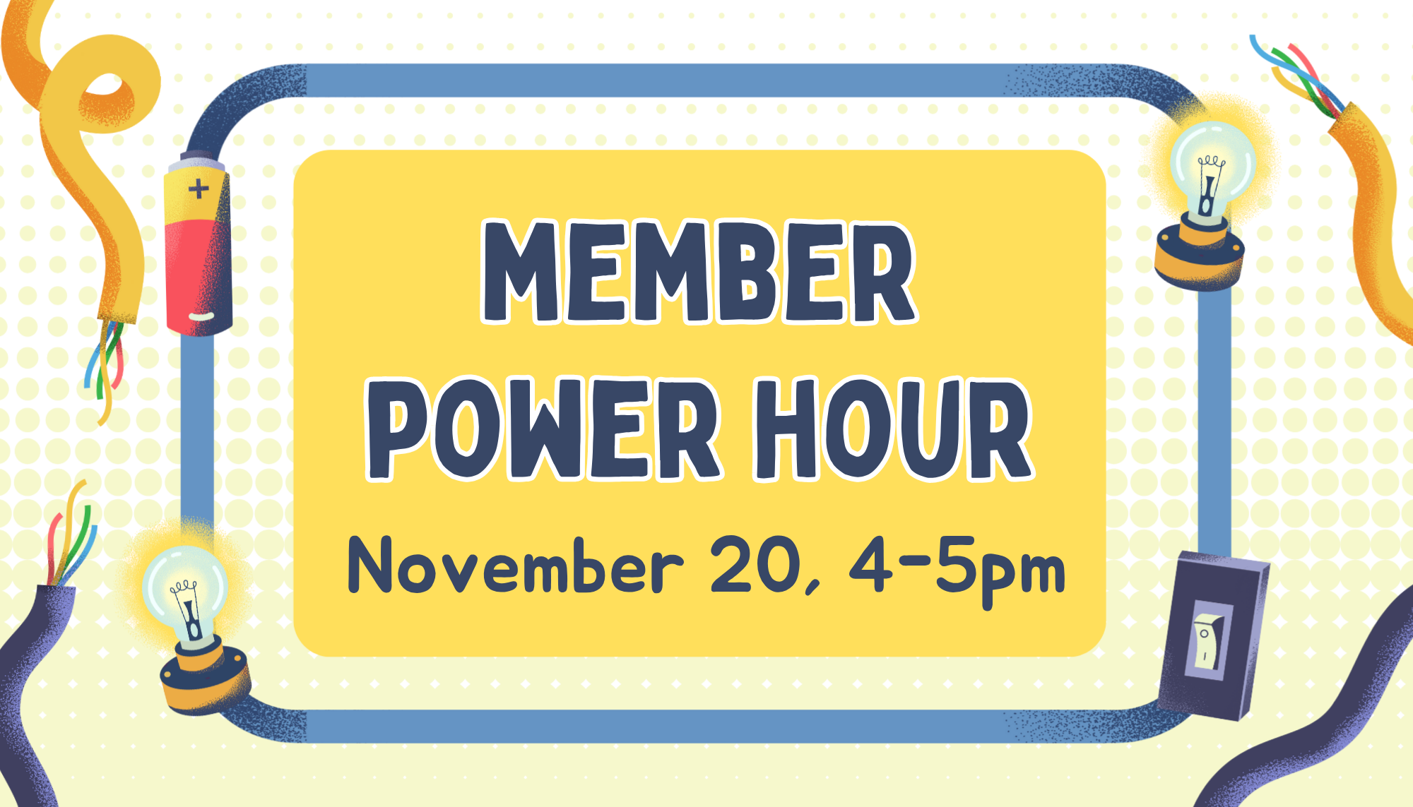 Member Power Hour graphic